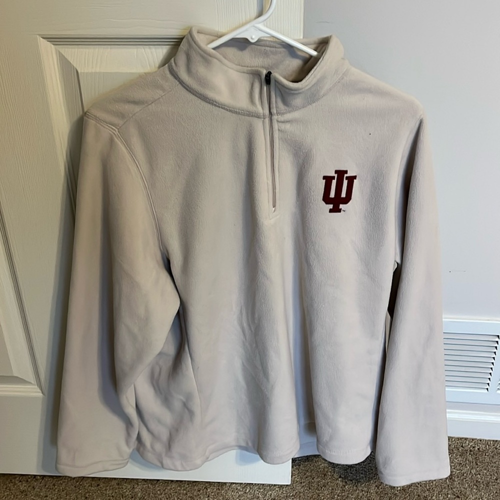 Cream Indiana University Fleece